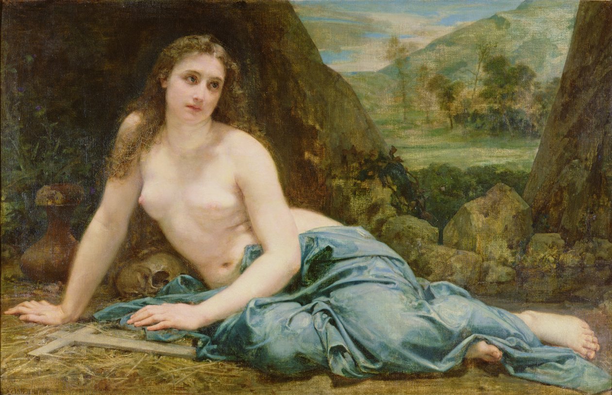 Tövbekar Mecdelli, 1858 by Paul Baudry