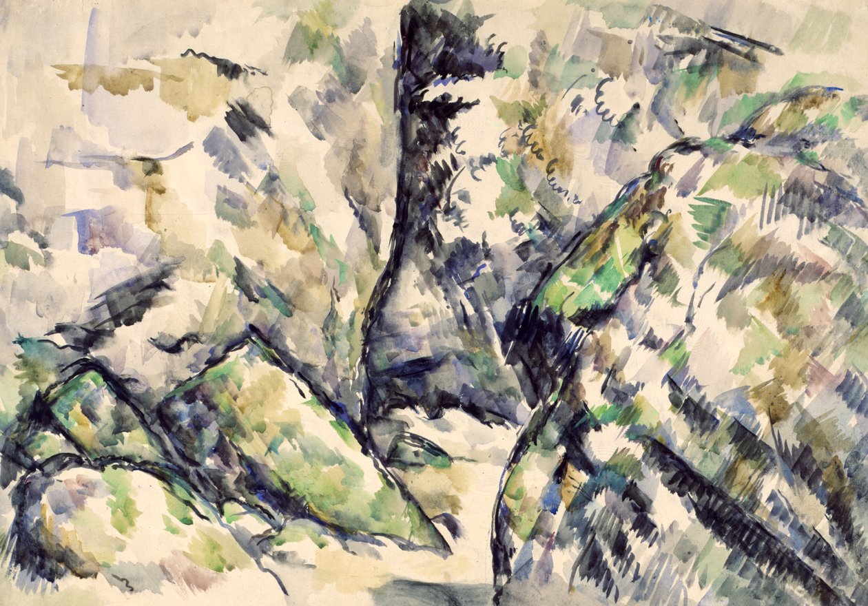 ರಾಕಿ ಫುಟ್‌ಪಾತ್ ಟರ್ಕಿ by Paul Cézanne