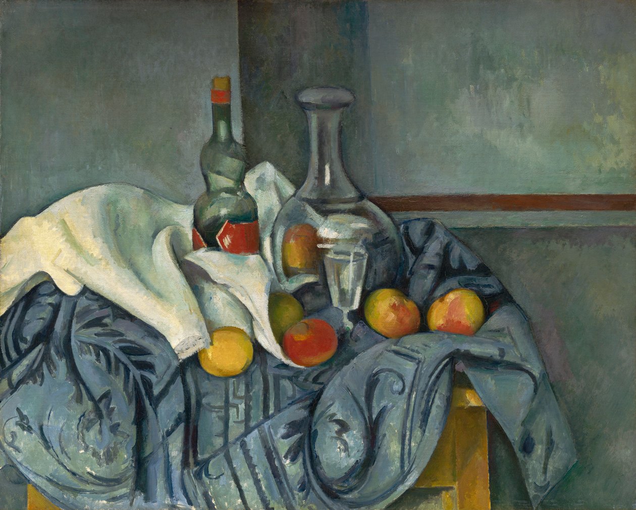 Gusinzira uhunga uburakari bwa Jupiter by Paul Cézanne