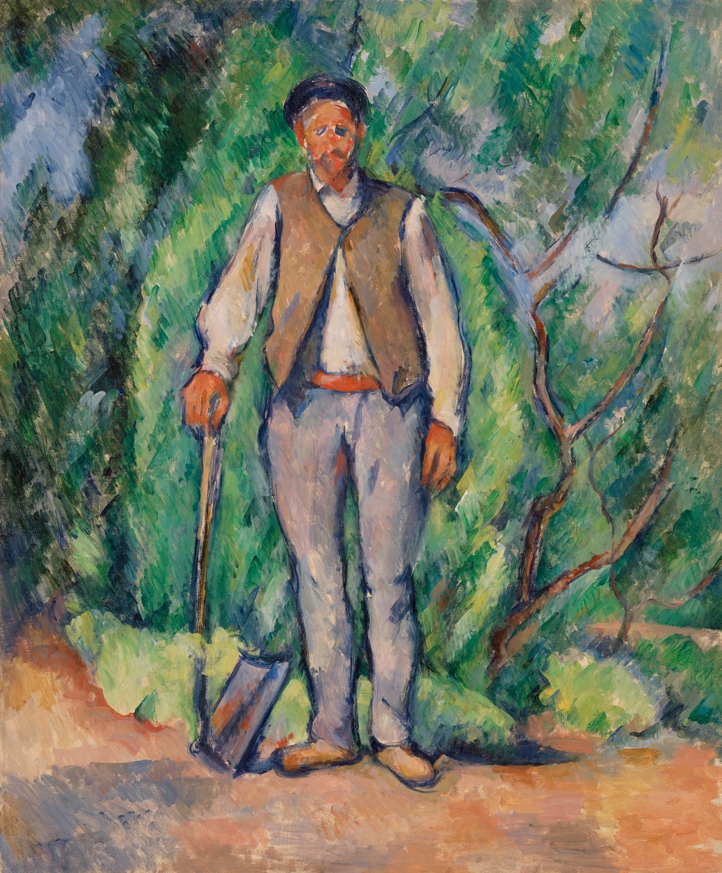 Bahçıvan (Bahçıvan) by Paul Cézanne