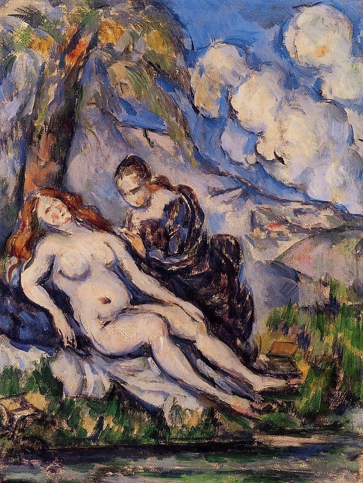 Batşeba by Paul Cézanne