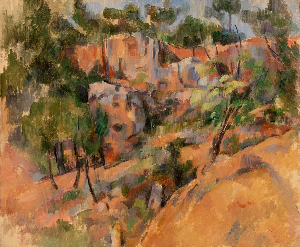 1894-95 içeceğiz by Paul Cézanne