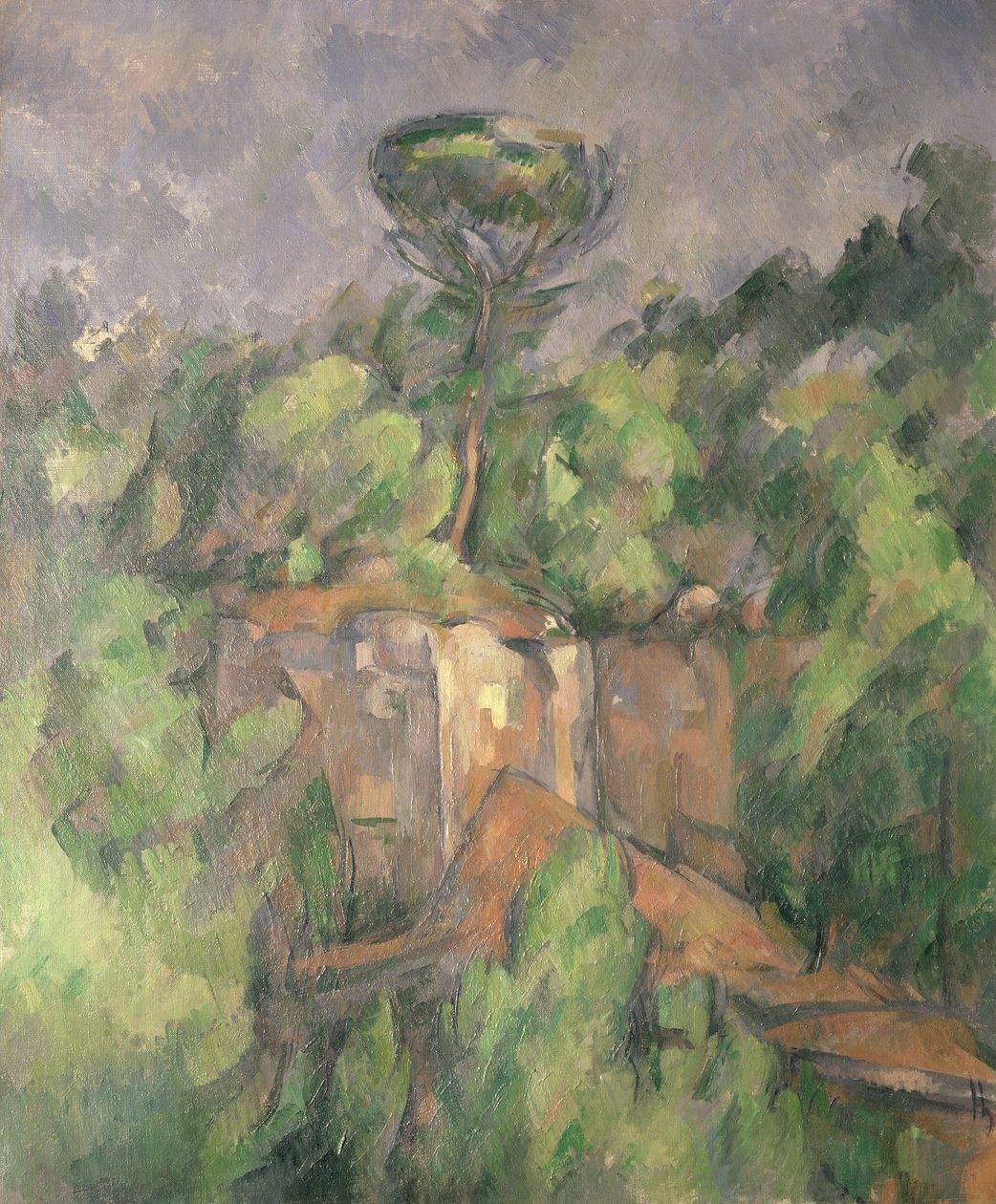 İçecek Ocağı, 1898-1900 by Paul Cézanne