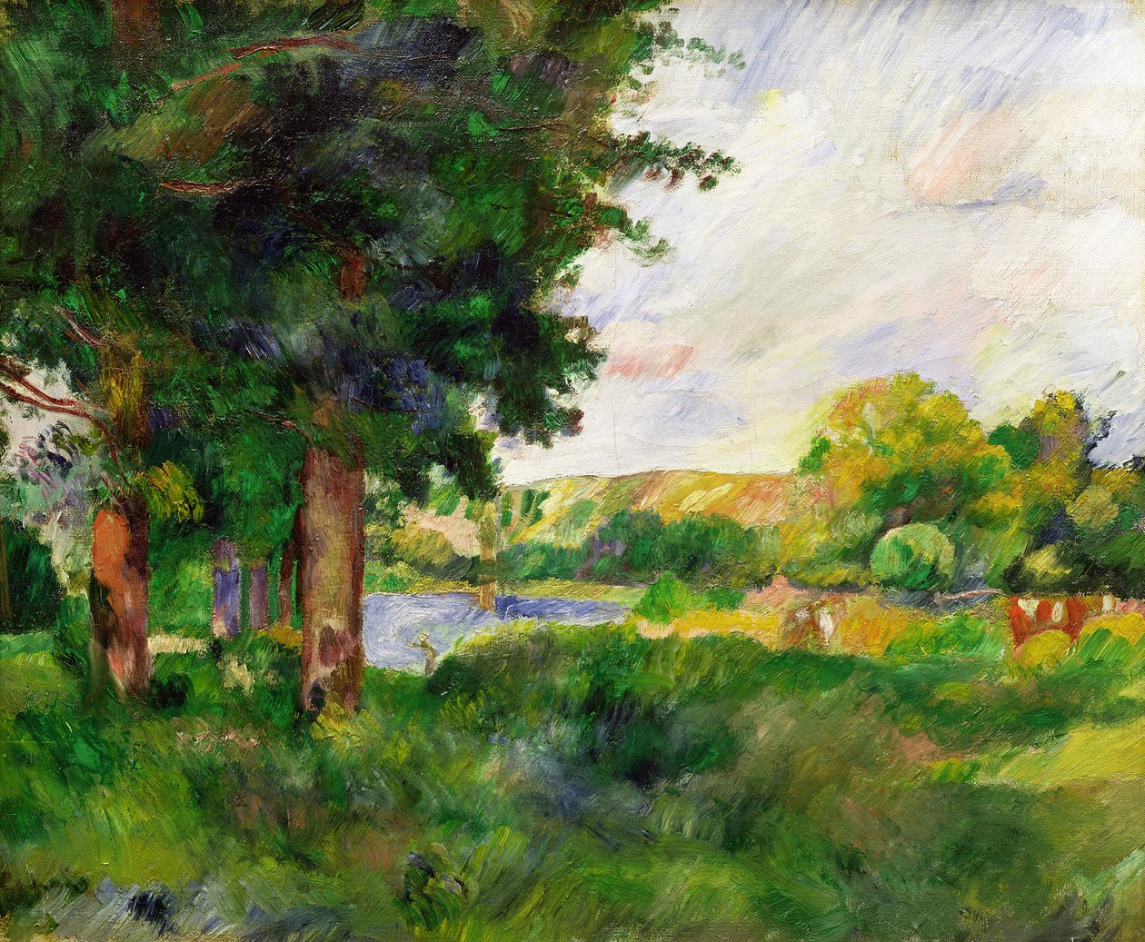 Manzara by Paul Cézanne