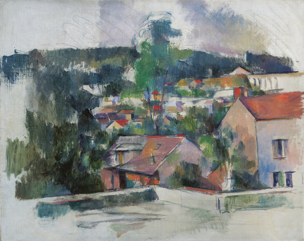 Manzara by Paul Cézanne