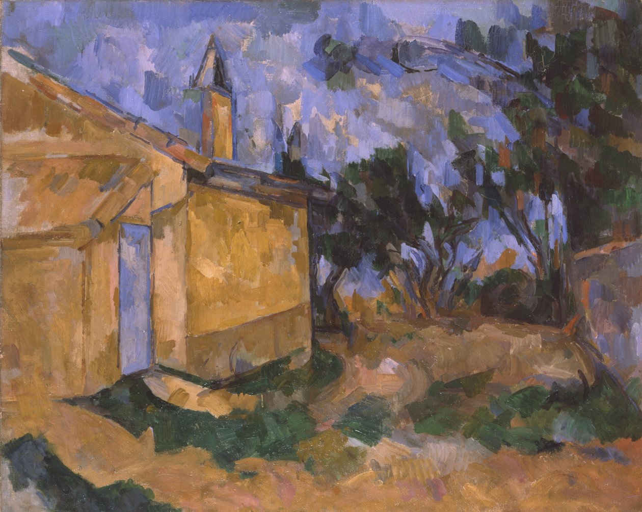 Cabanon de Jourdan, 1906 by Paul Cézanne