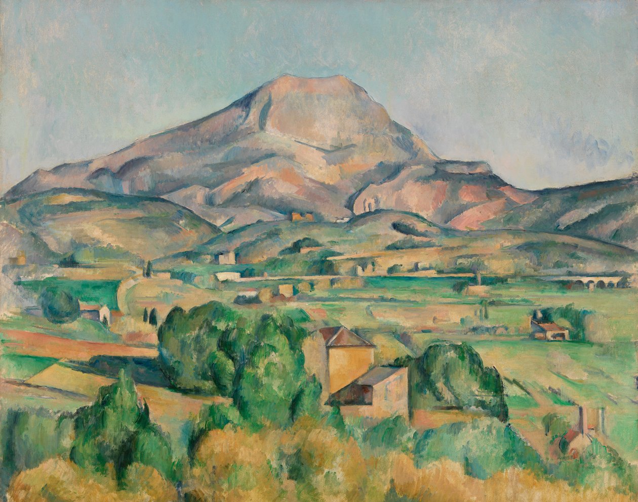 Sainte-Victoire Dağı, 1892-95 by Paul Cézanne