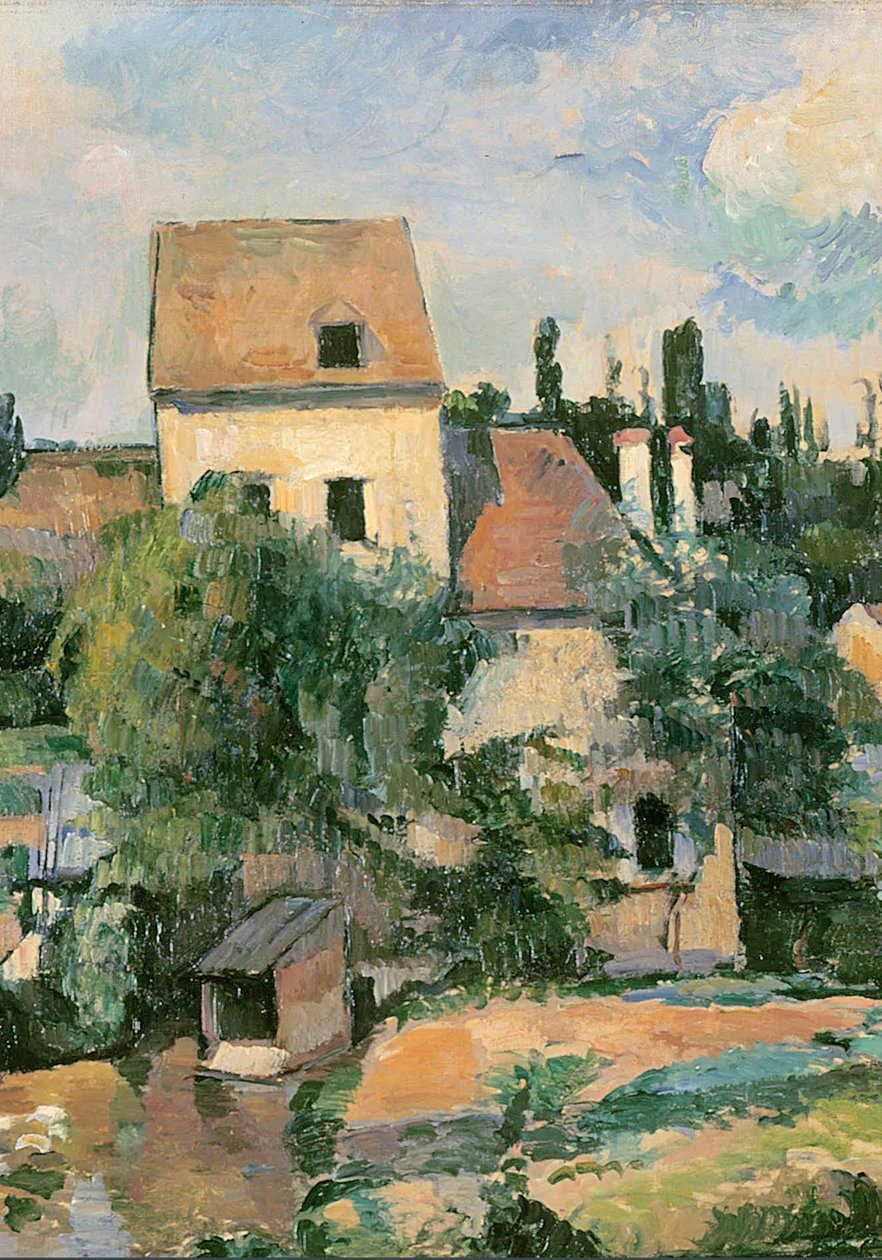 Moulin de la Couleuvre at Pontoise, 1881  (detail of 1109269) by Paul Cézanne