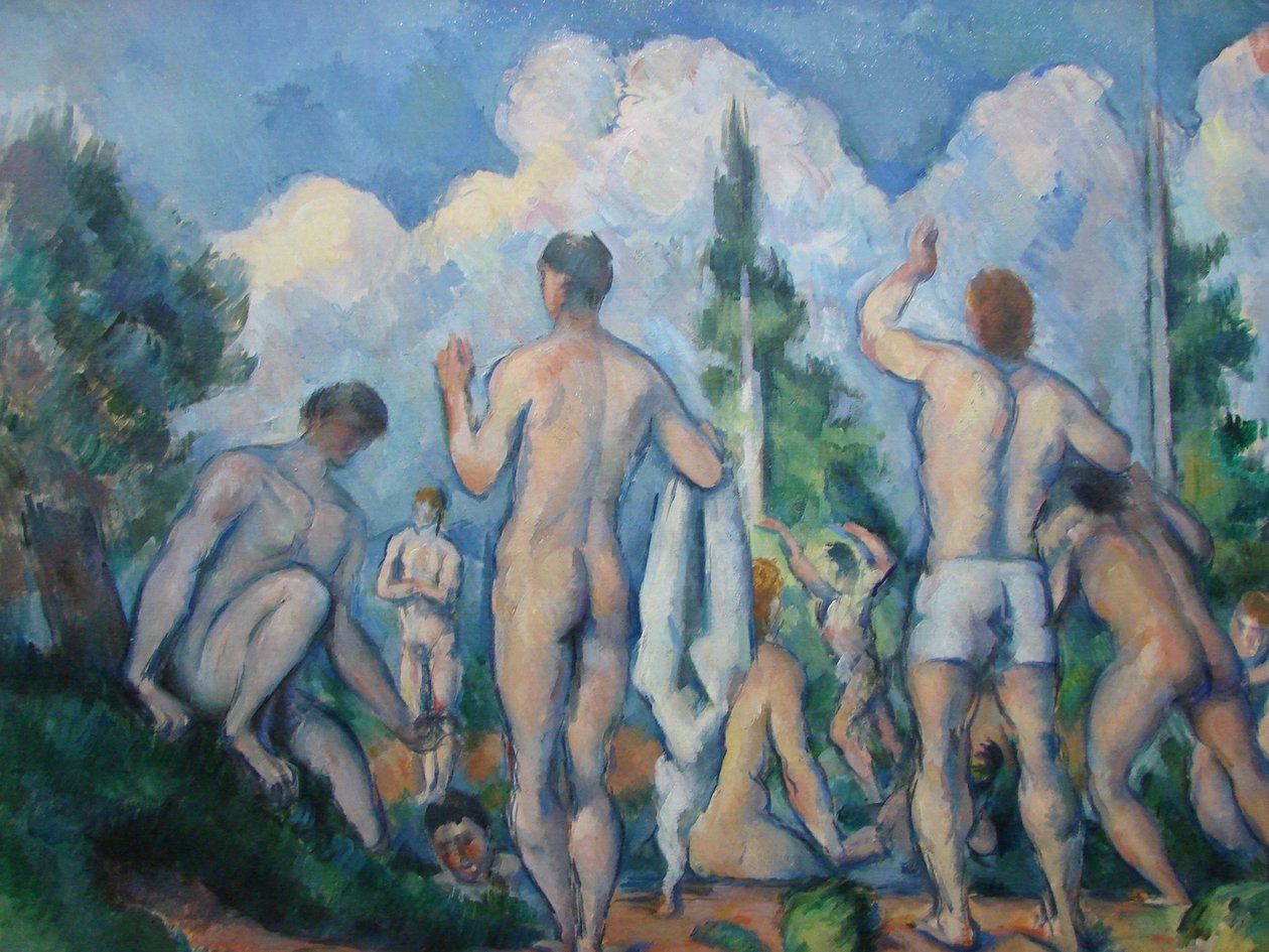 Sergilenen resim by Paul Cézanne