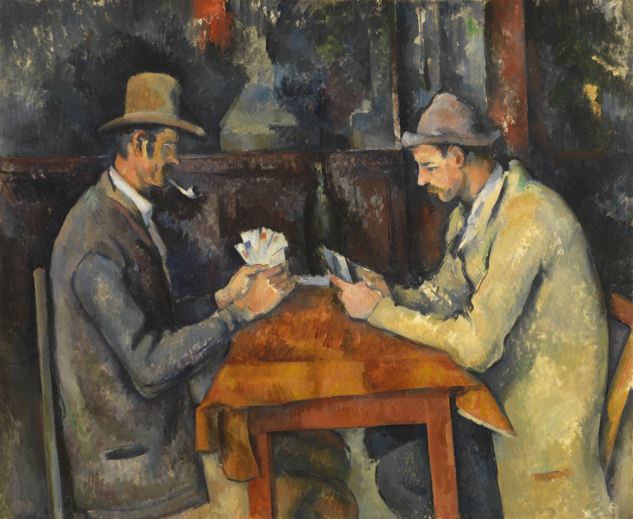 Kart Oyuncuları, 1893-6 by Paul Cézanne