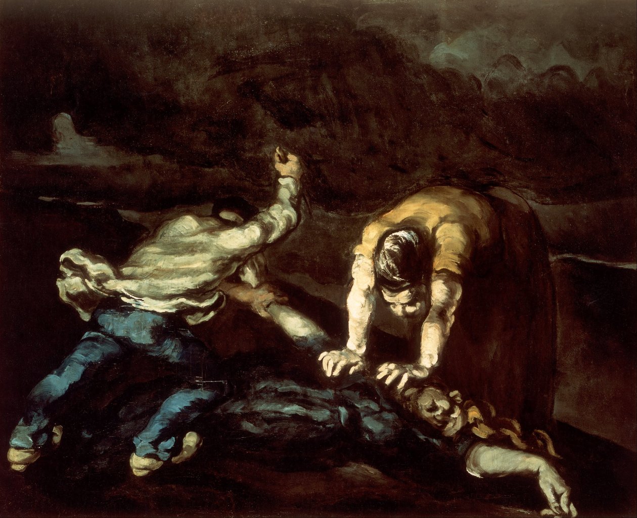 Cinayet by Paul Cézanne