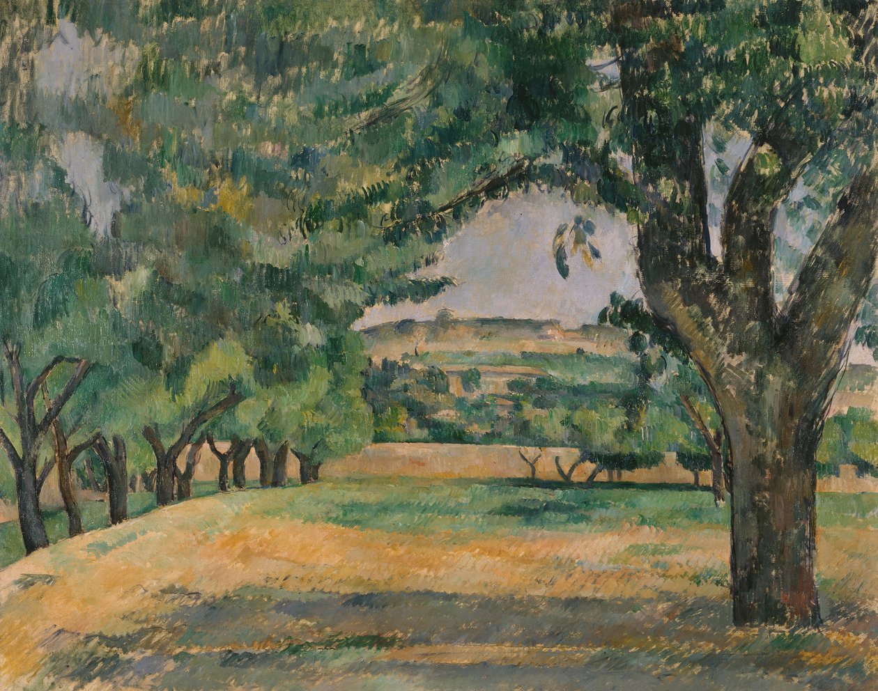 Jas de Bouffan Mahallesi by Paul Cézanne