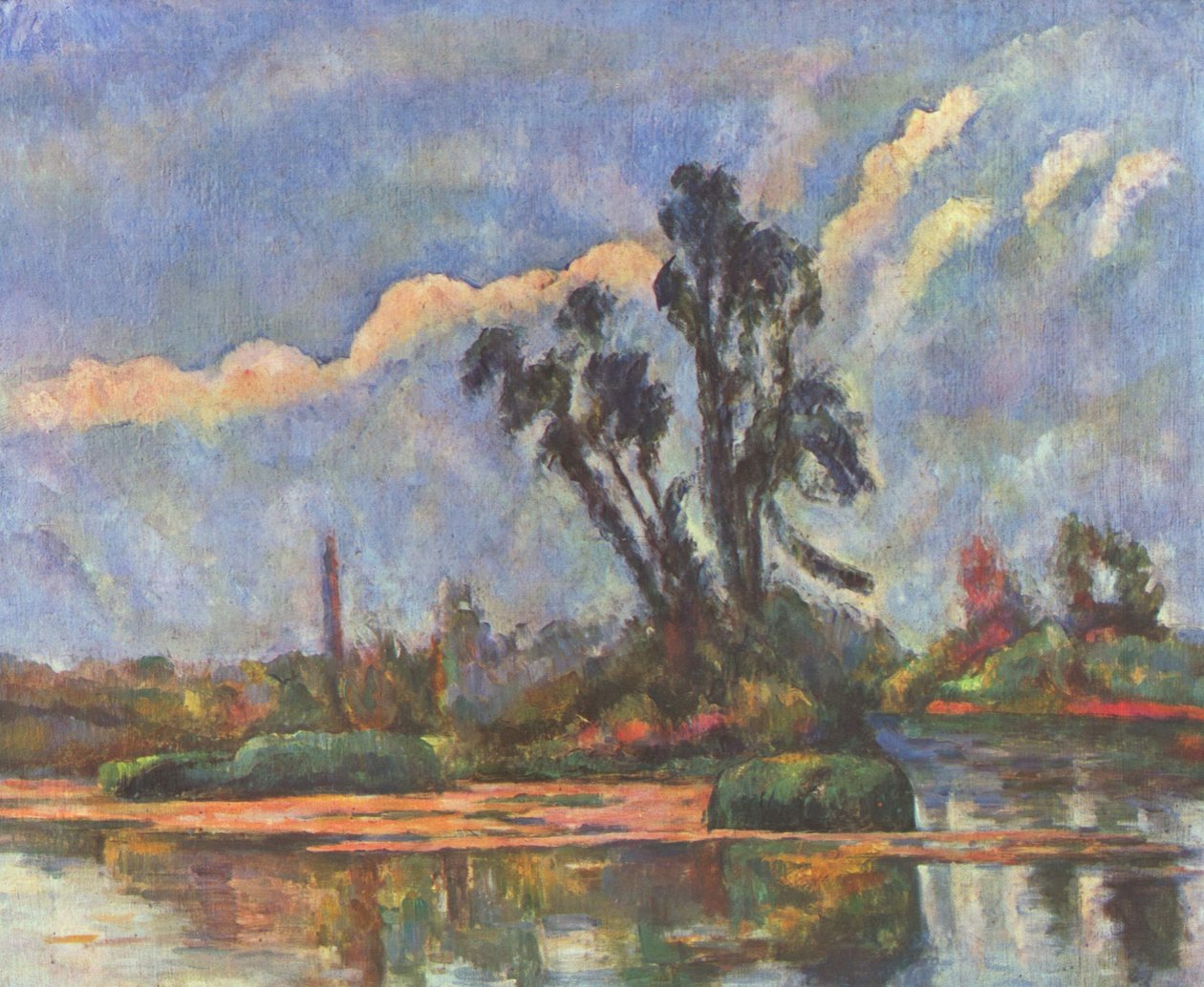 Oise Bankaları by Paul Cézanne