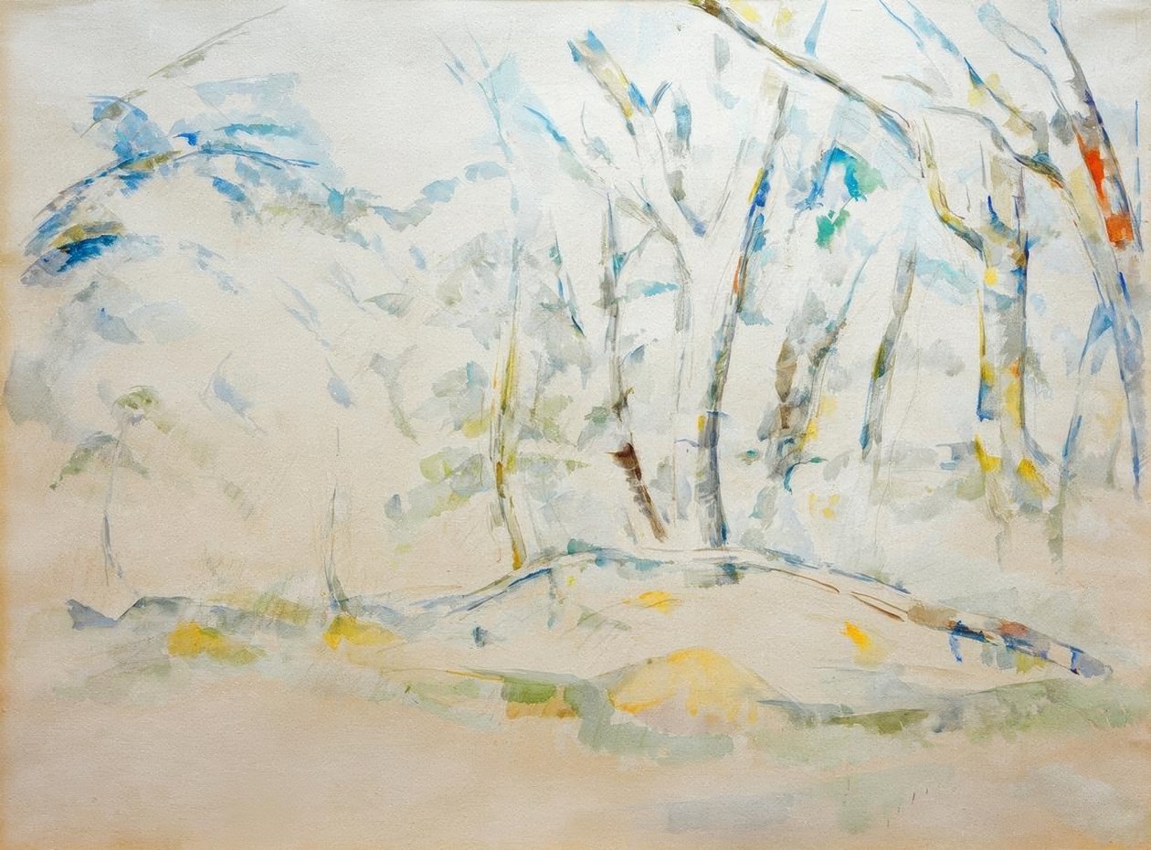 çalı by Paul Cézanne