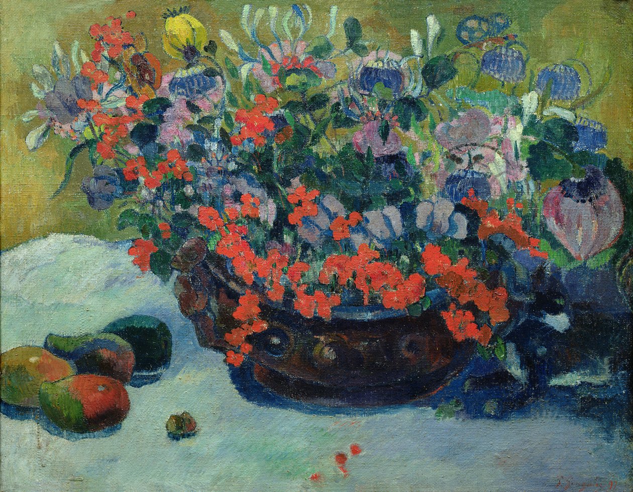 Çiçek Buketi, 1897 by Paul Gauguin