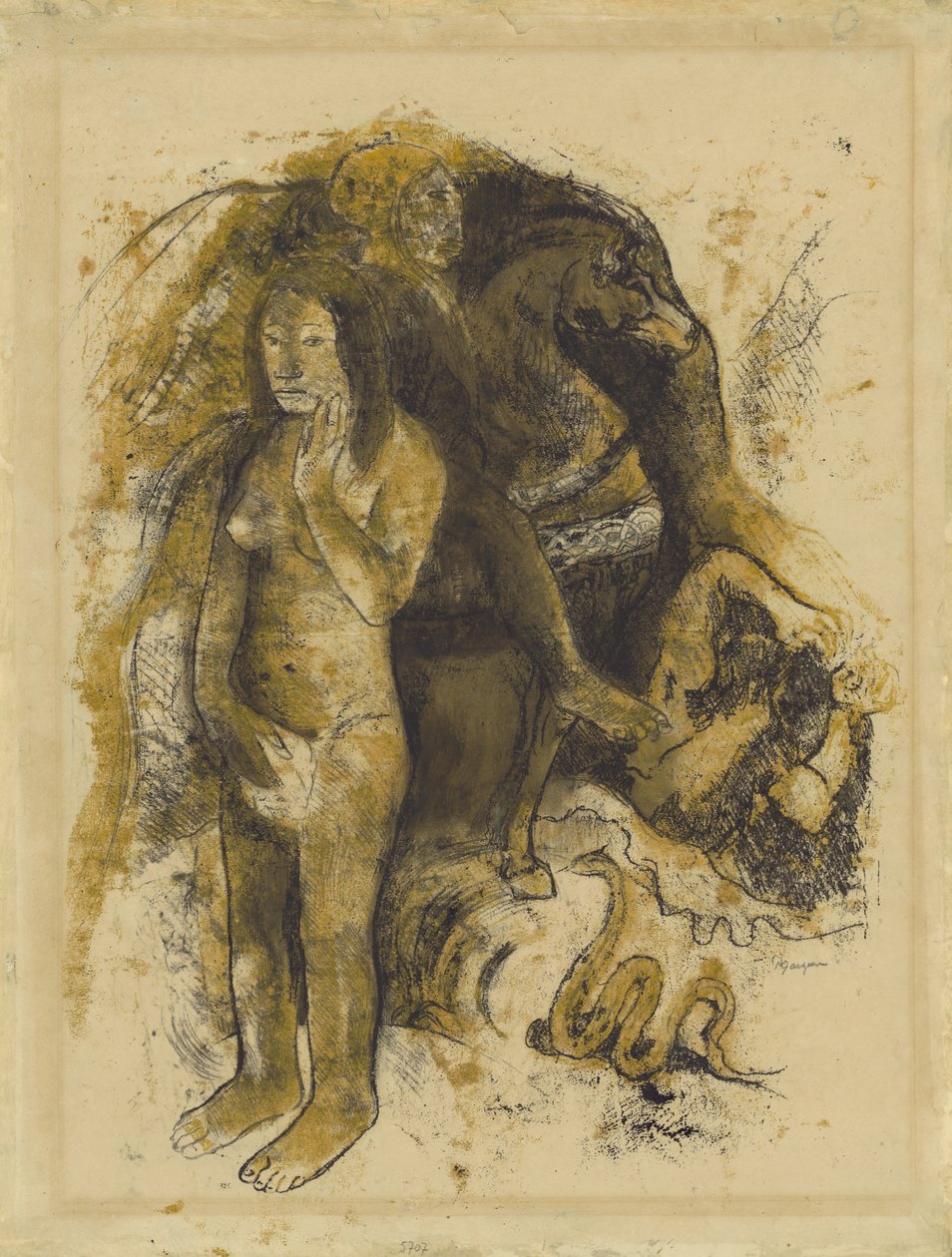 Havva (Kabus) by Paul Gauguin