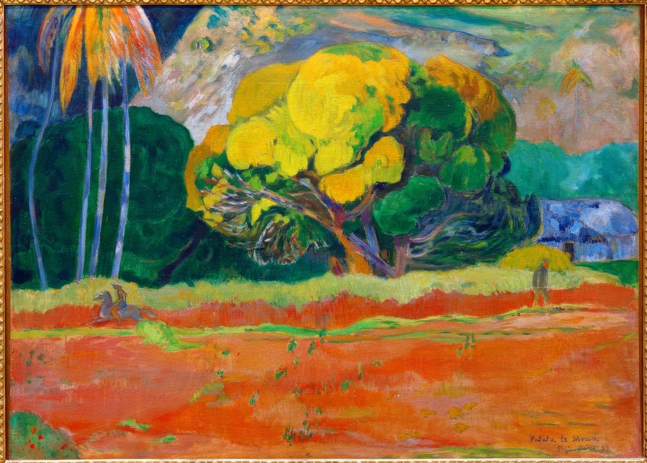 Dağ yakın by Paul Gauguin