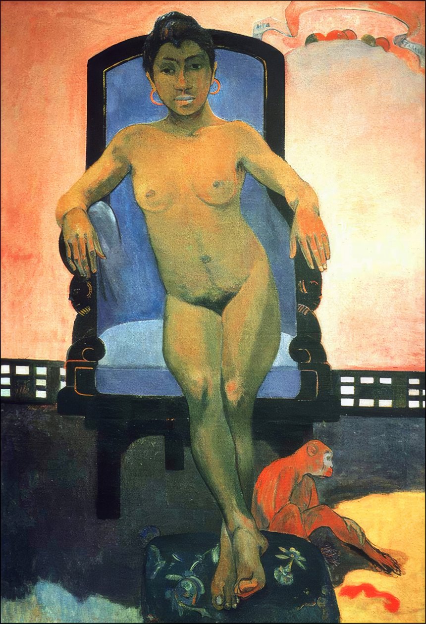 Endonezya: Cava Annah, Paul Gauguin (1893) by Paul Gauguin