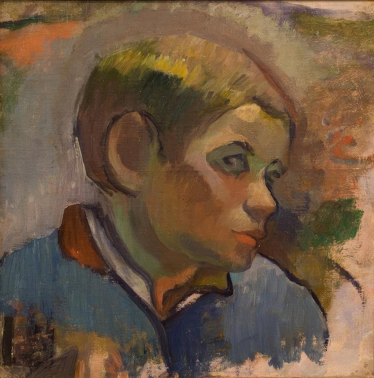 Bir çiftlik çocuğu başkanı by Paul Gauguin