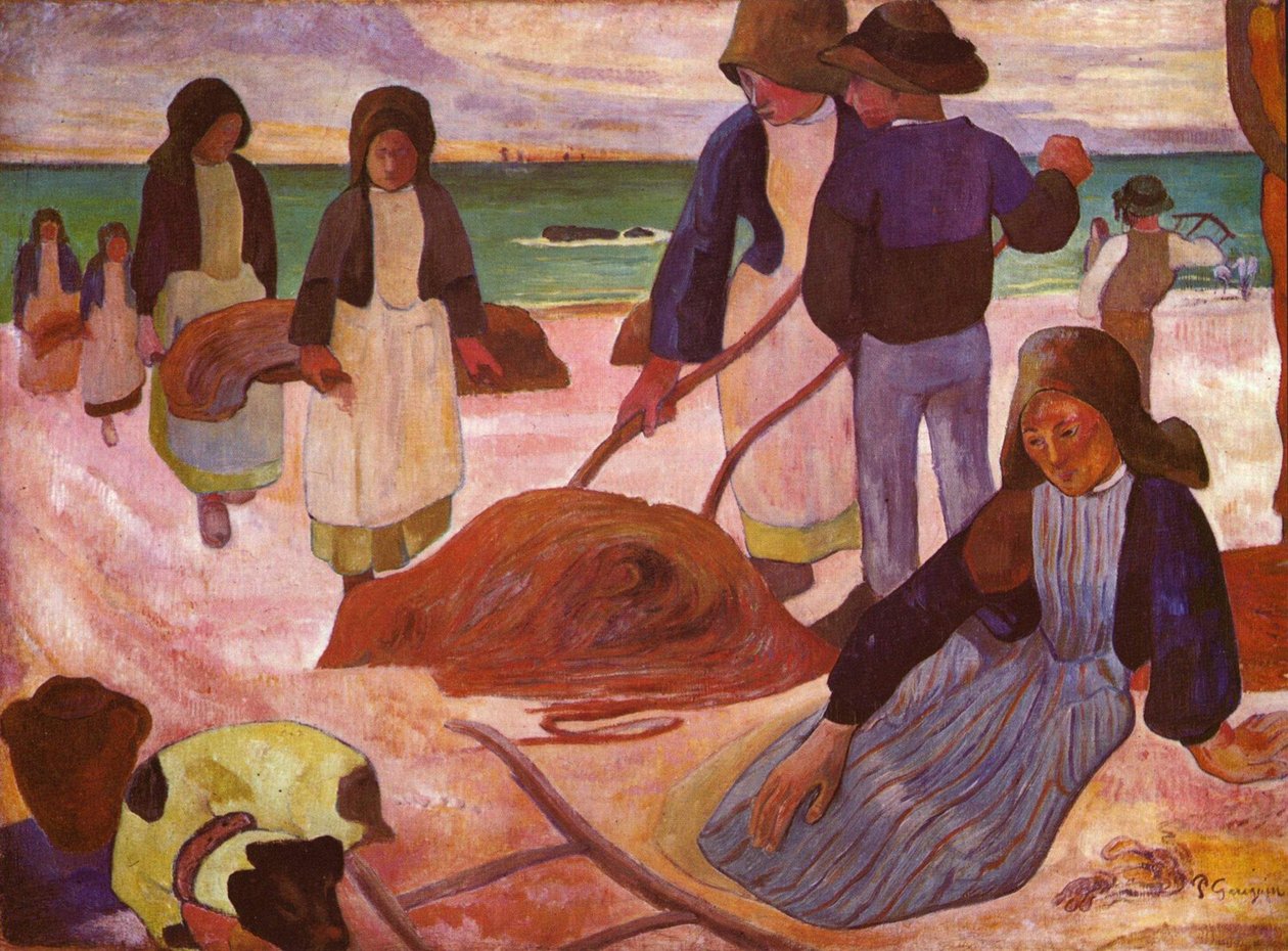 Yosun toplayıcılar by Paul Gauguin