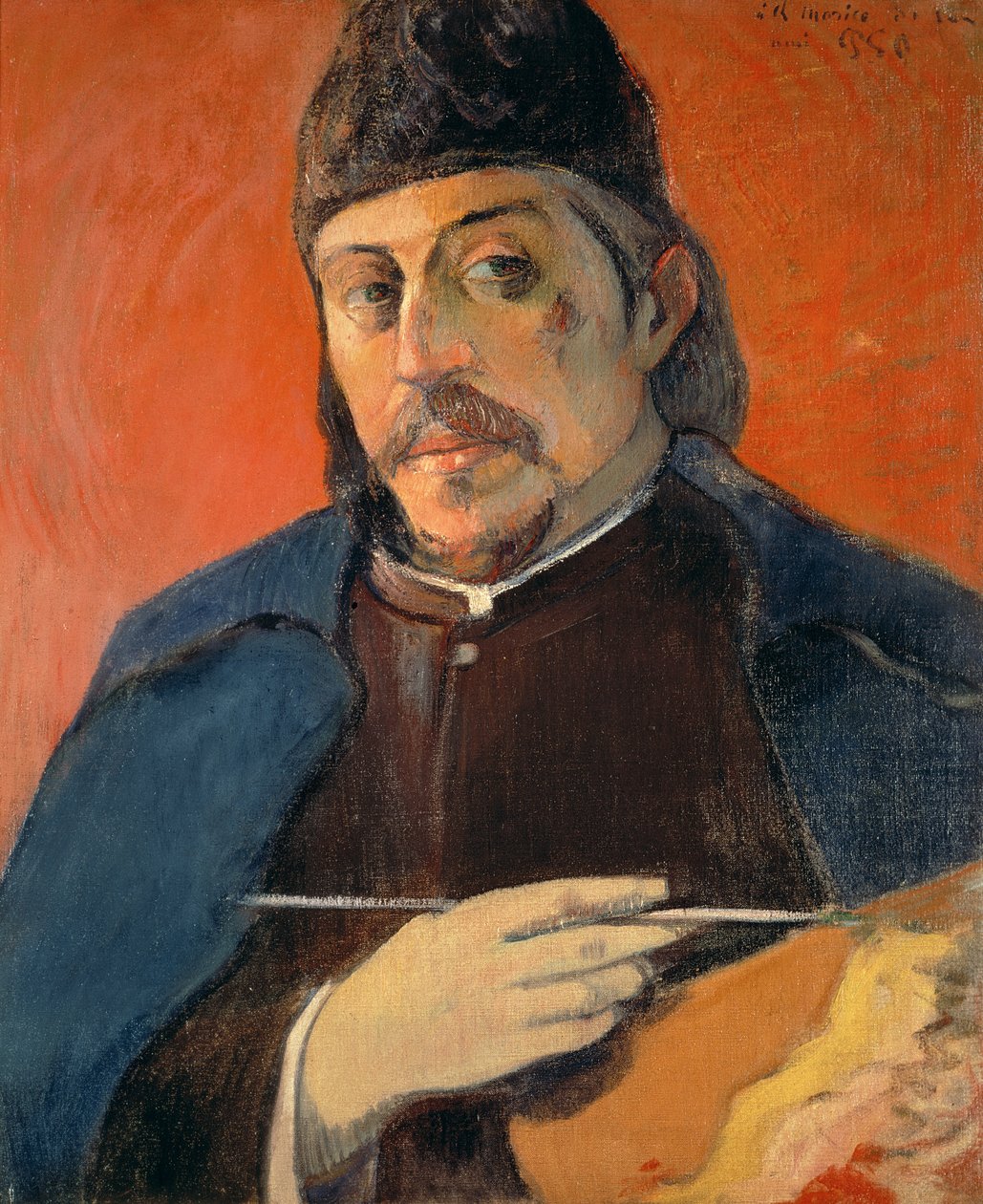 Paletli Otoportre, 1893-94 by Paul Gauguin