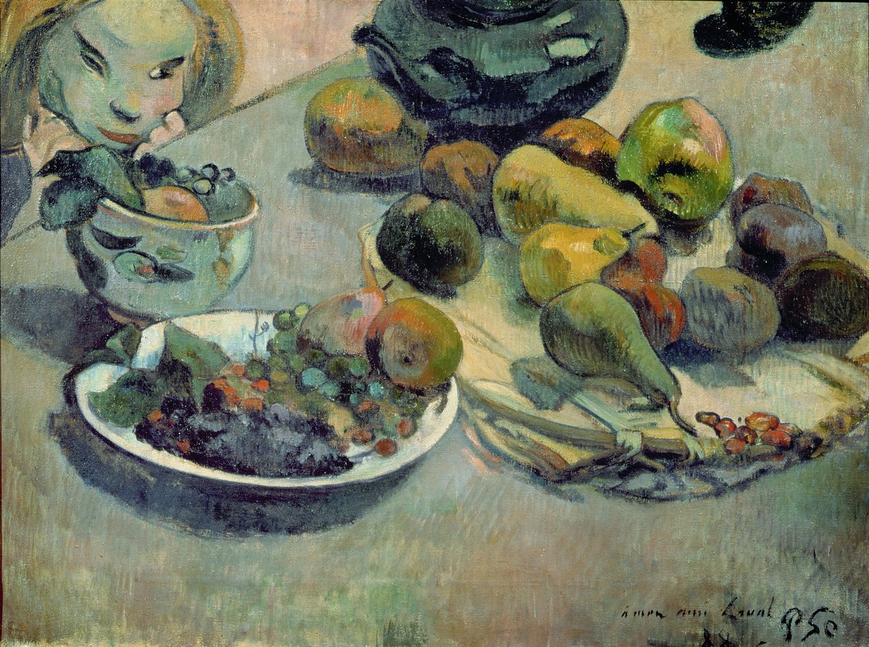 Meyveli Natürmort, 1888 by Paul Gauguin