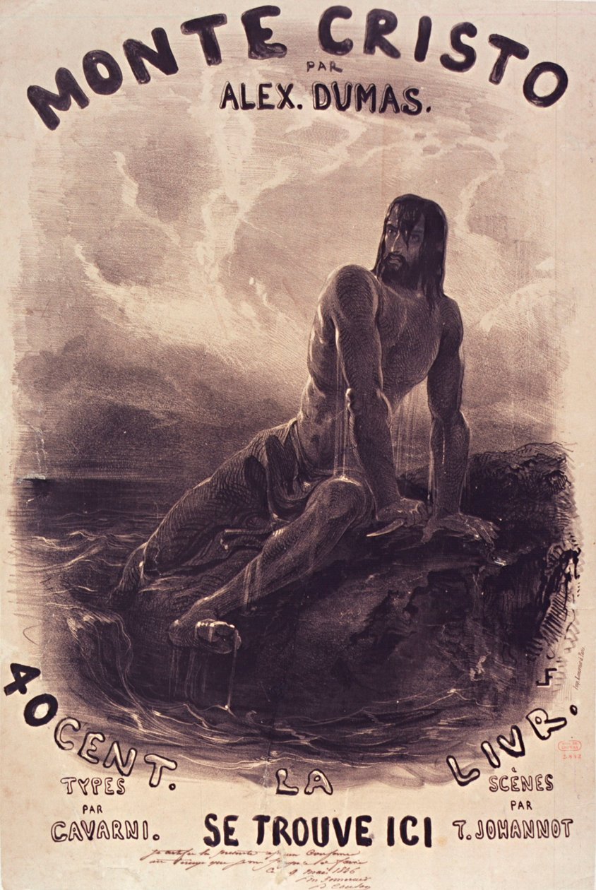 Fransa Ulusal Kütüphanesi by Paul Gavarni Поль Гаварни