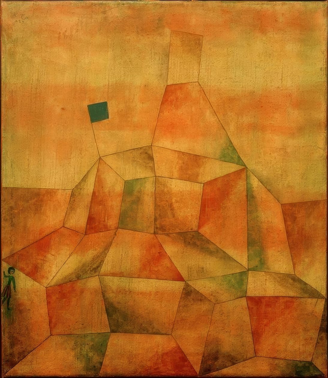 Burghügel by Paul Klee