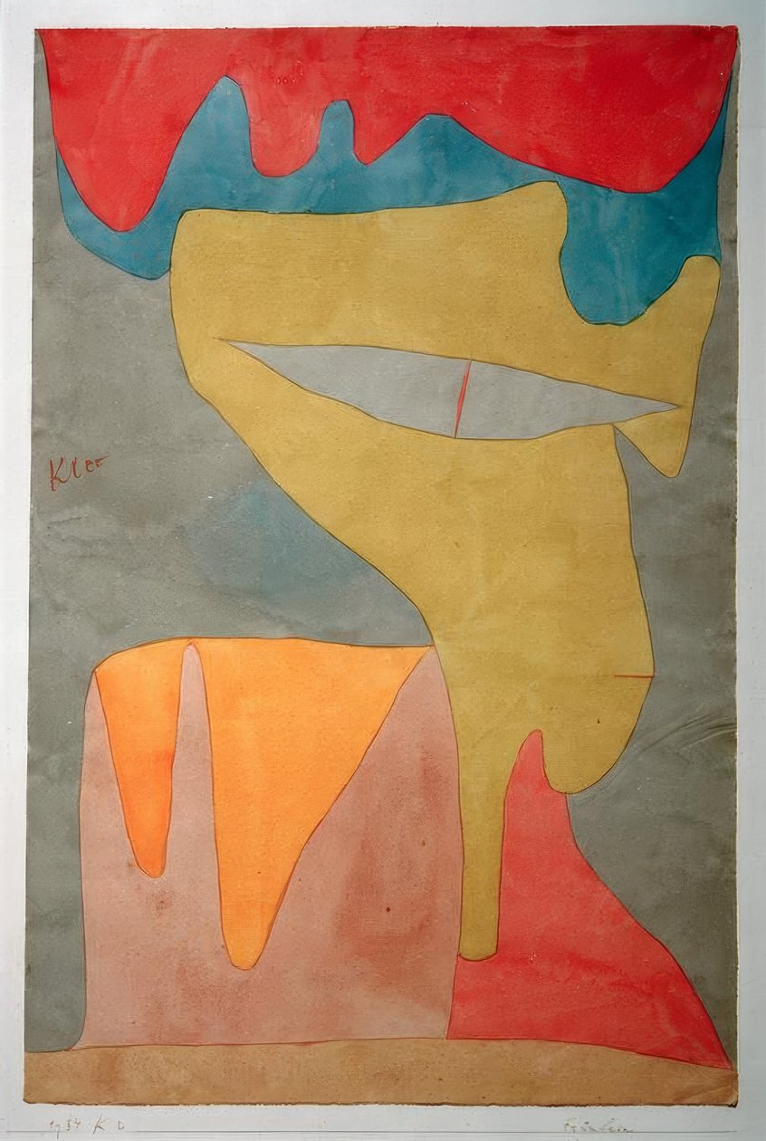 genç bayan by Paul Klee