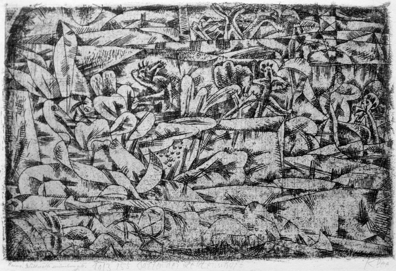 Tutku Bahçesi by Paul Klee
