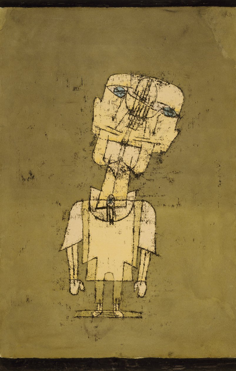 Bir dahinin hayaleti by Paul Klee