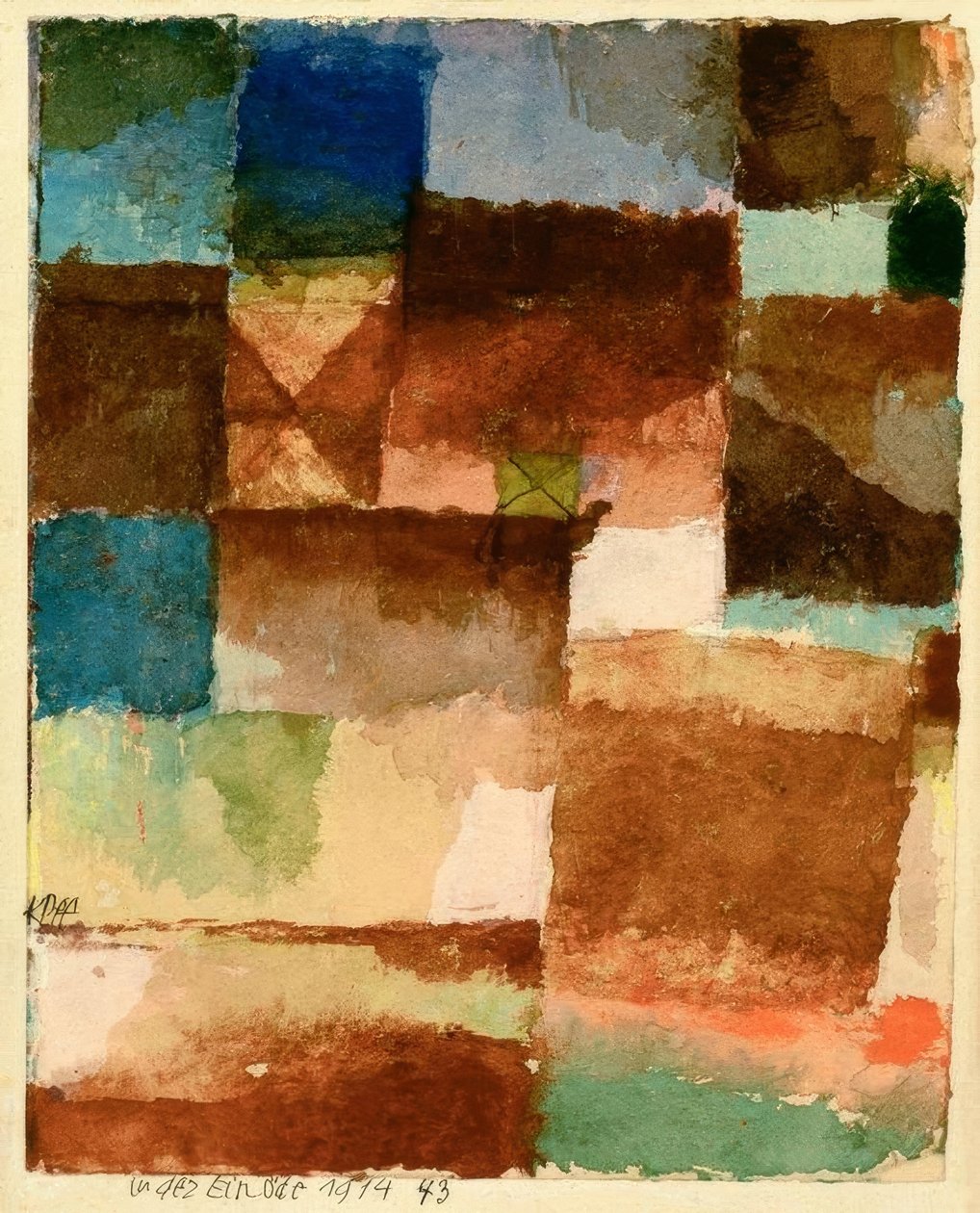 Vahşi doğada by Paul Klee