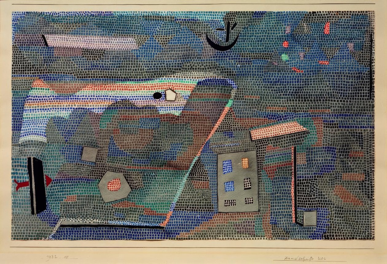 Manzara UOL by Paul Klee
