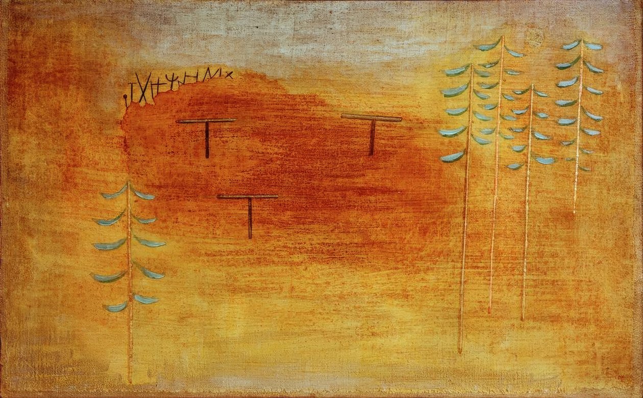 randevu yeri by Paul Klee