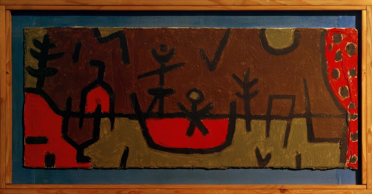 Parktaki gölet by Paul Klee