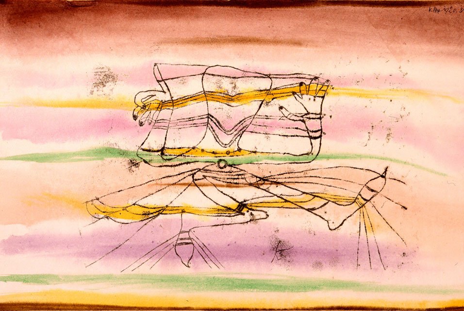 peçe dansı by Paul Klee