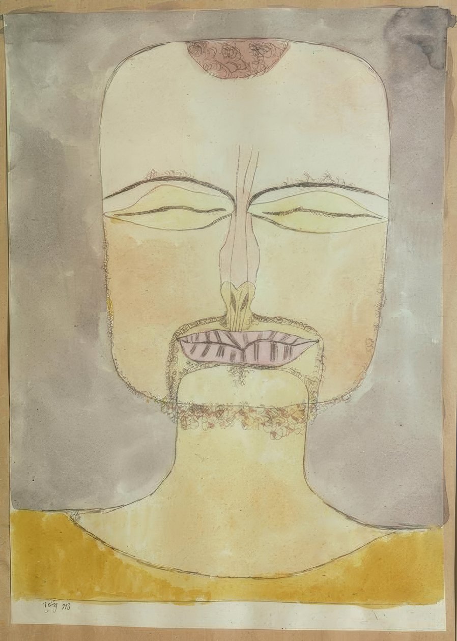Daldırma (19/75 çizimine göre) by Paul Klee