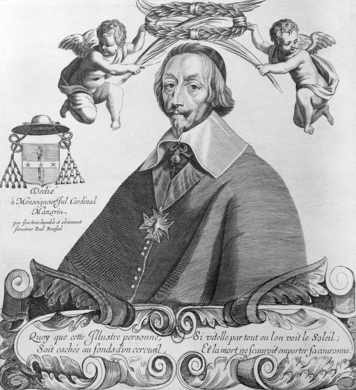 Portrait of Cardinal de Richelieu (1585-1642)  by Paul Marie Roussel