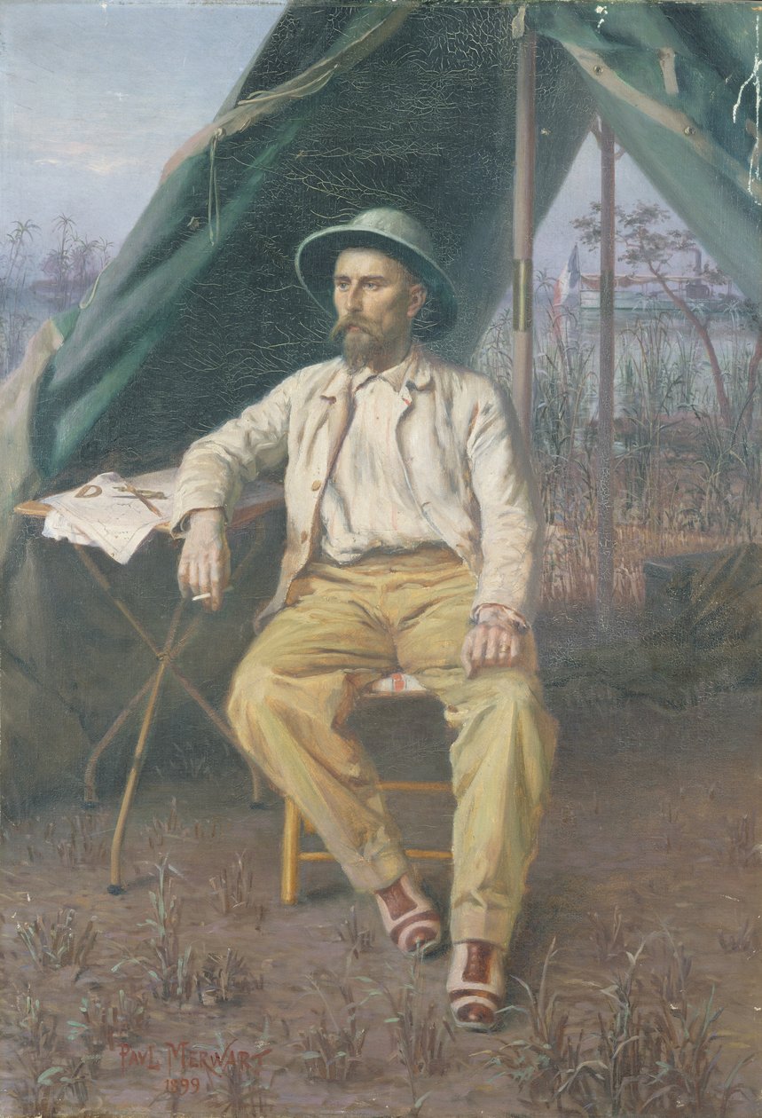 Emile Gentil (1866-1914) 1899 by Paul Merwart