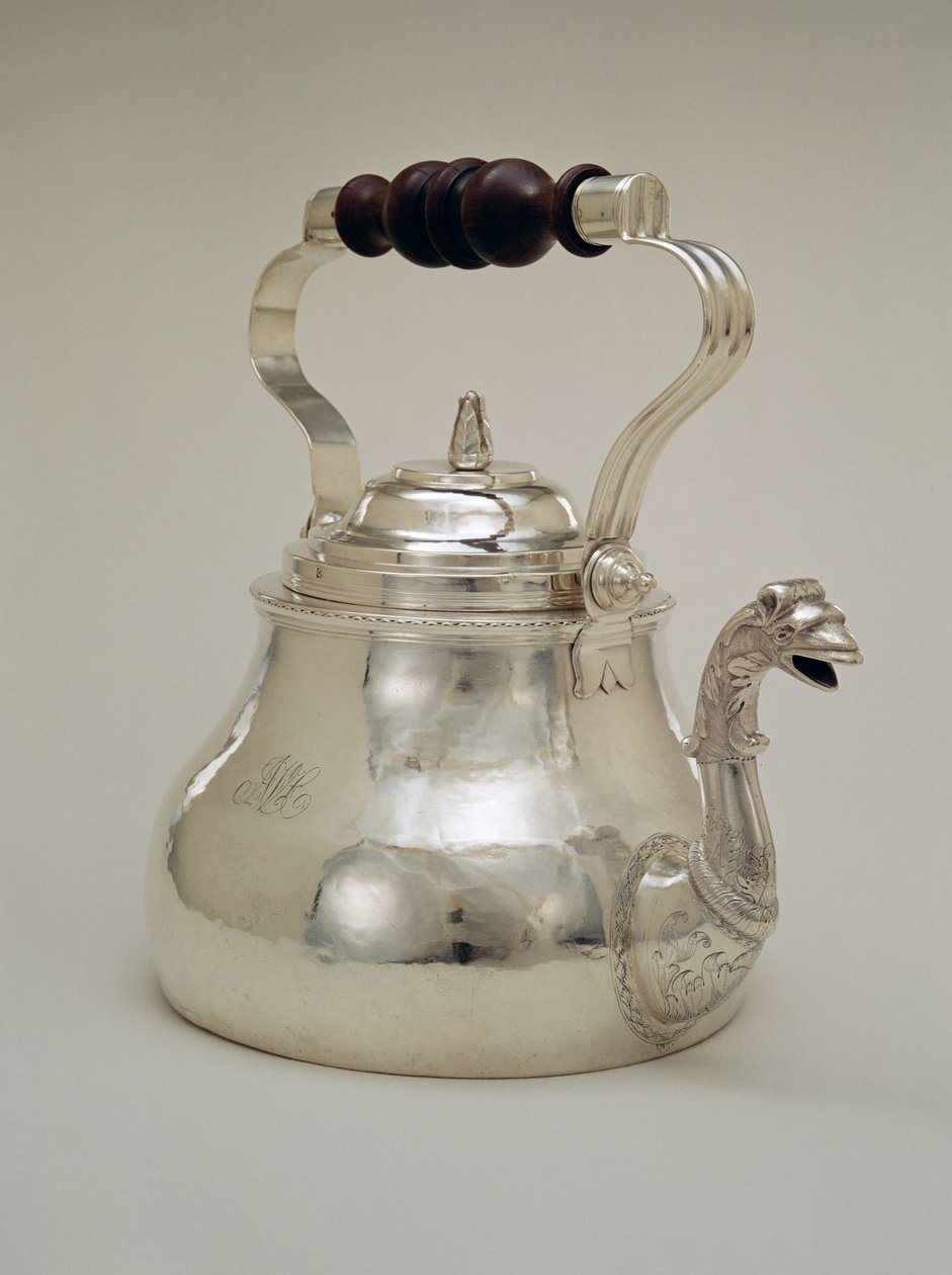 Çaydanlık, c.1765 (gümüş) by Paul Revere