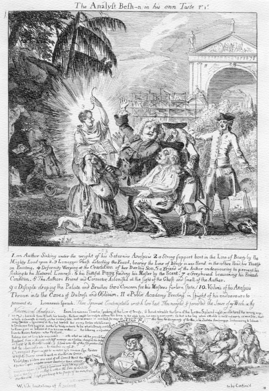 Analist Besh-n, kendi Taste Pr.1s[hilling], 1753