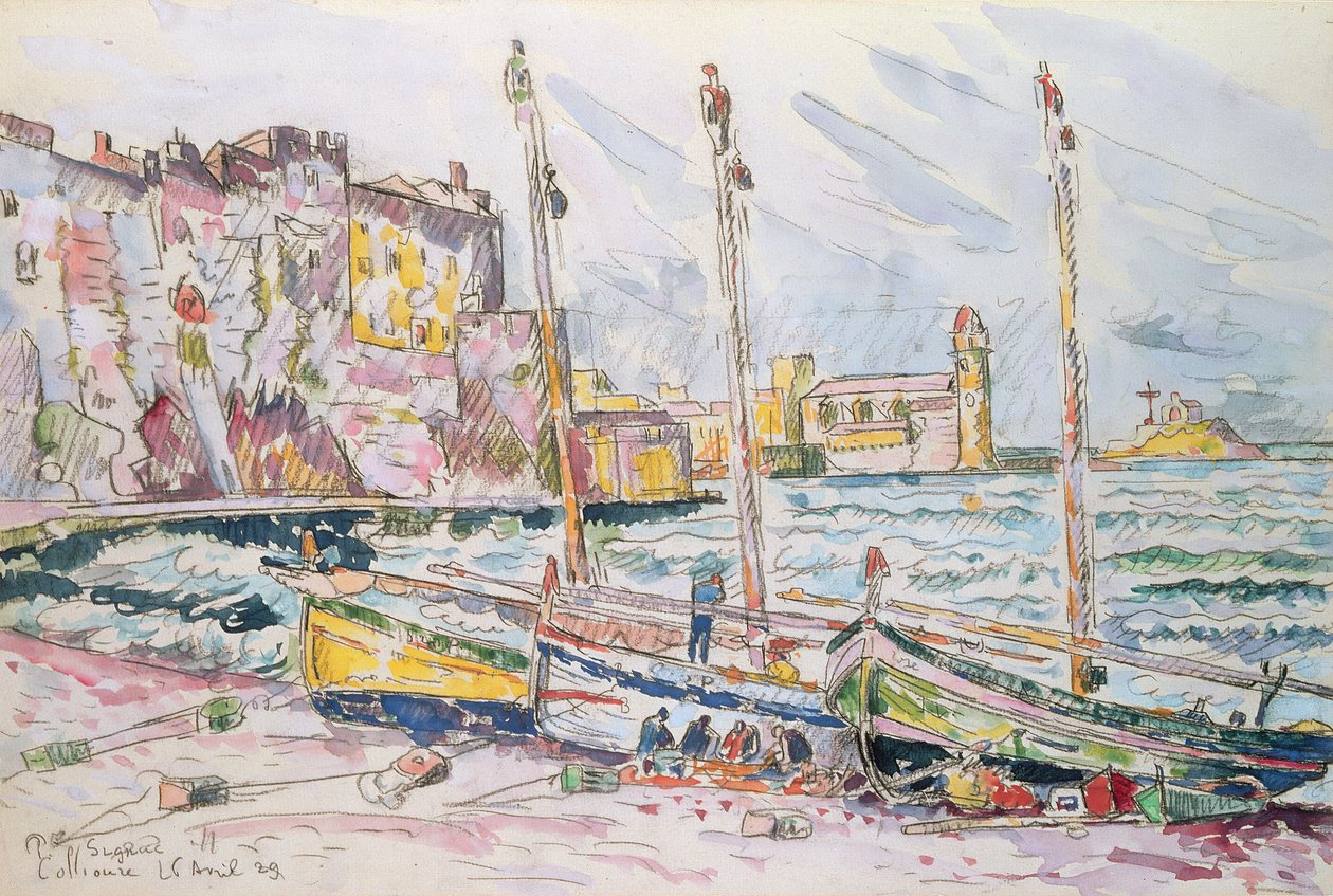 Collioure, 1929 by Paul Signac