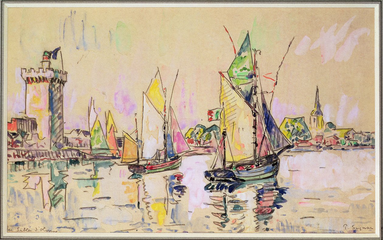 Sailing Boats at Les Sables-d