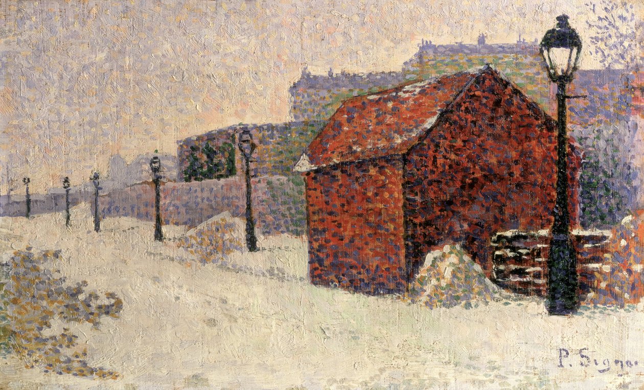 Kar, Butte Montmartre, 1887 by Paul Signac