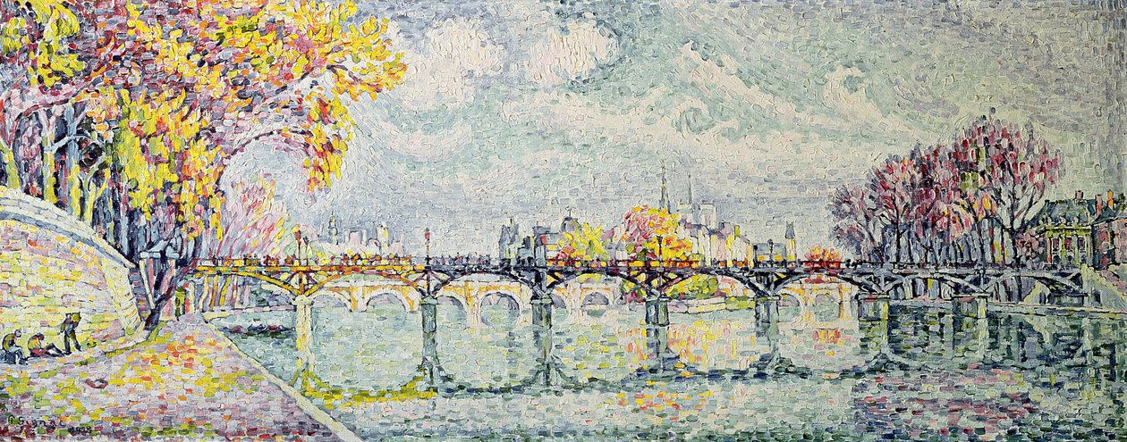 Pont des Arts, 1928 by Paul Signac