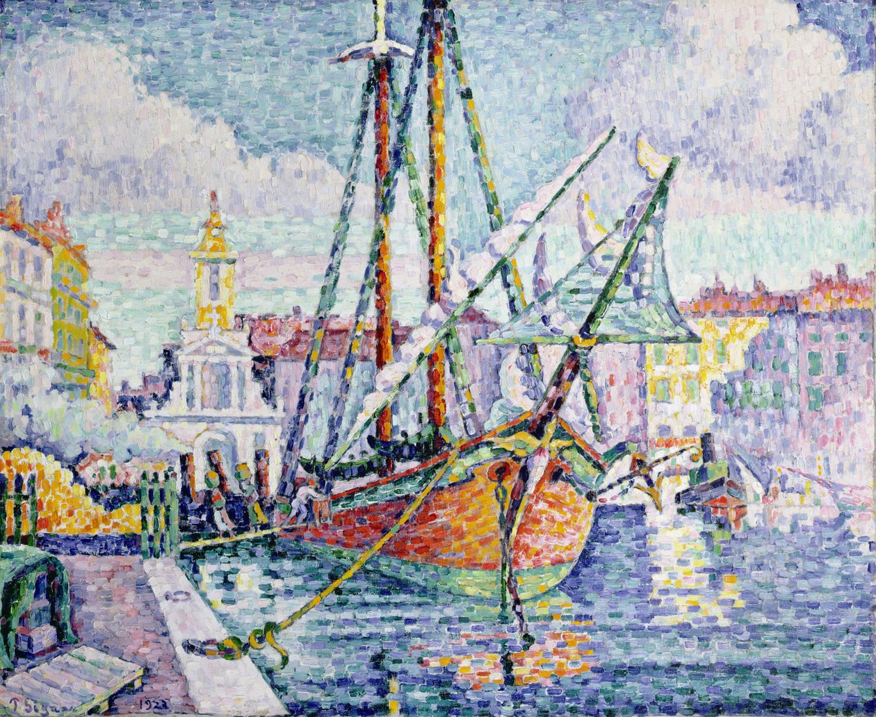ಬಂದರು, 1923 ಟರ್ಕಿ by Paul Signac