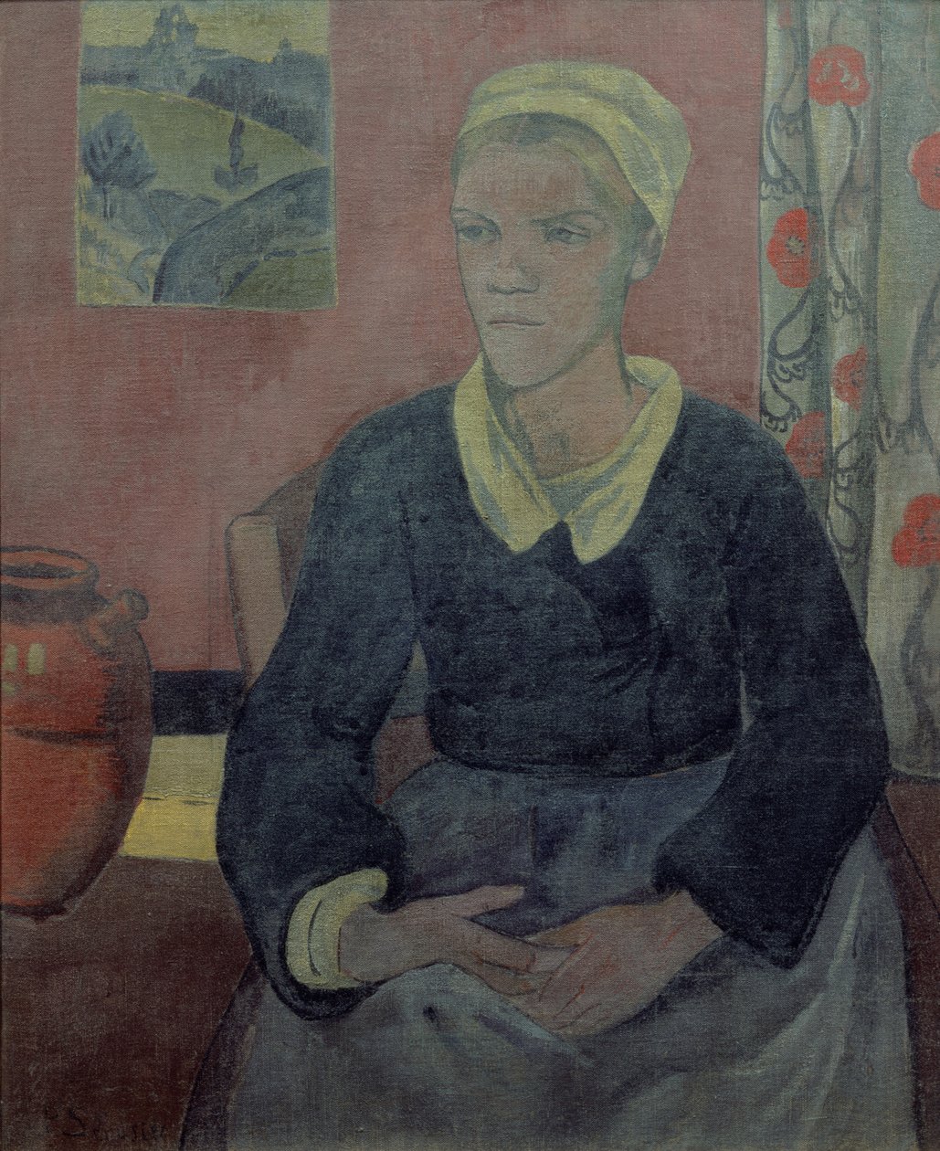 Louise (Breton hizmetçisi) by Paul Sérusier