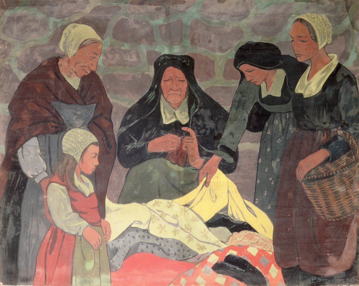 Kumaş Satıcısı, c.1898 by Paul Sérusier