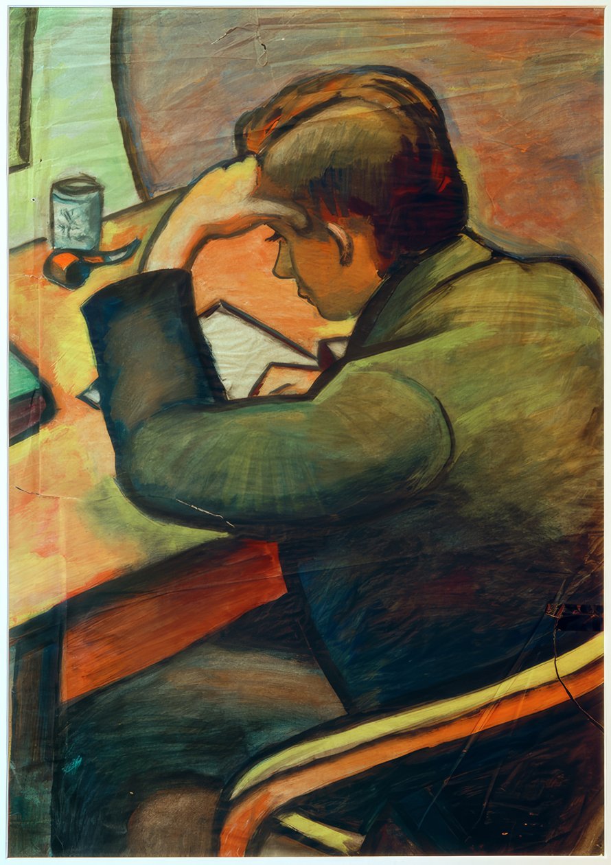 Portre (Hans Simsa) by Paul Adolf Seehaus