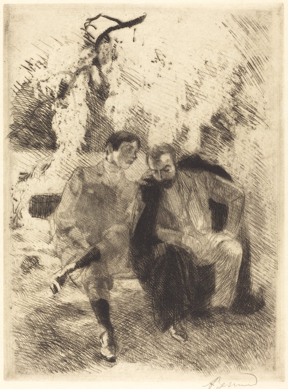 Güven, 1900. by Paul Albert Besnard